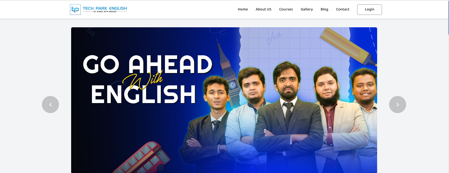 TechPark English Learning Platform